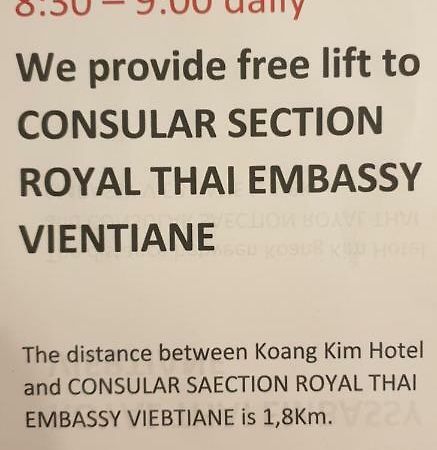 Hoang Kim Hotel Viêng Chăn Ngoại thất bức ảnh